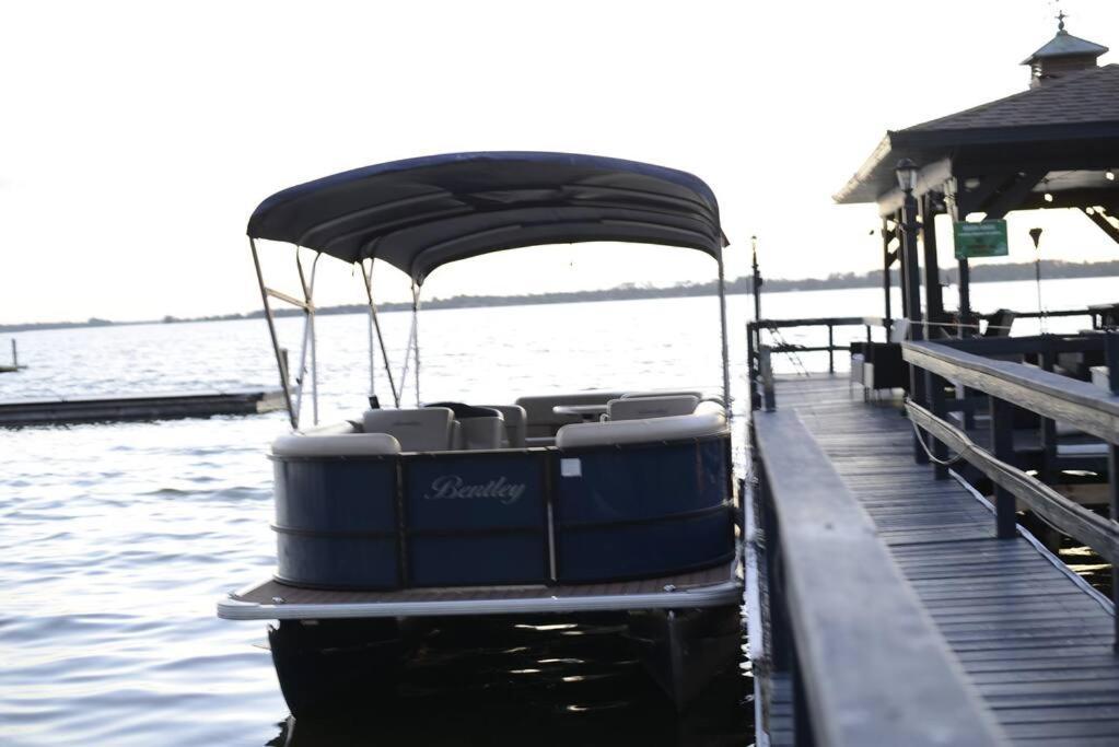 Lakefront Duplex With Pontoon Boat 2 Bedroom Home Mount Dora Exteriör bild