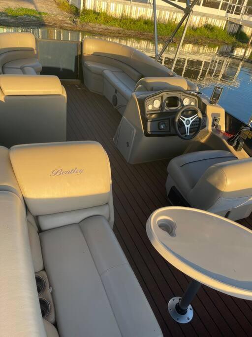 Lakefront Duplex With Pontoon Boat 2 Bedroom Home Mount Dora Exteriör bild